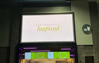 Food Outlet Video Wall – Hall B