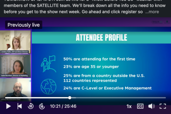 LinkedIn Live Webinar
