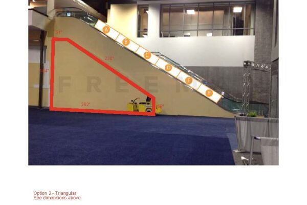 Hall A Escalator Wall Decal
