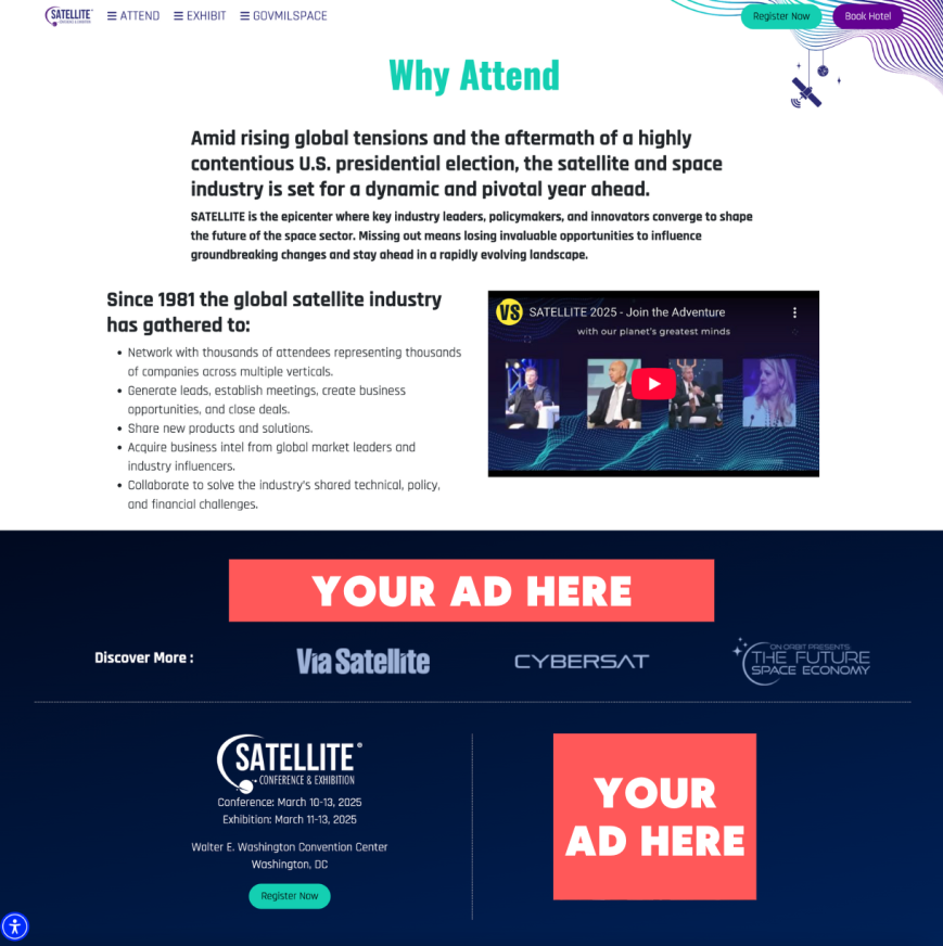 Banner Ads (SATELLITE)