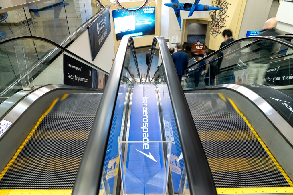 Escalator Clings and Runners Rotunda A