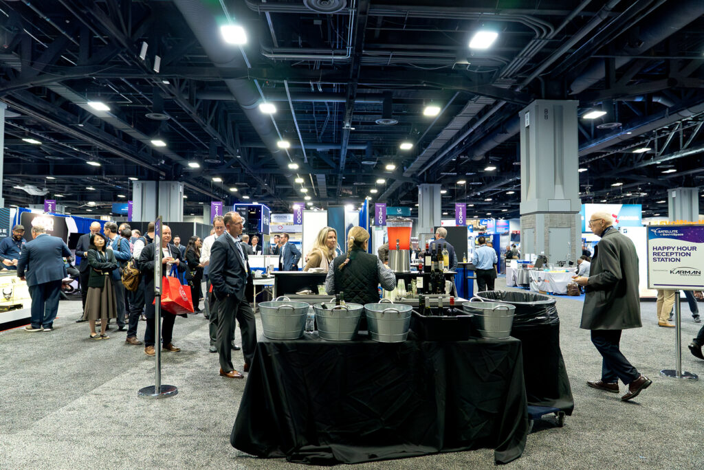 Exhibit Hall Happy Hour Station