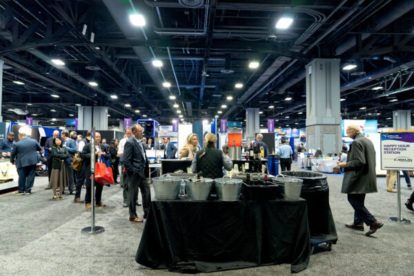 Exhibit Hall Happy Hour Station